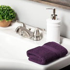 Superior Solid Egyptian Cotton Face Towel Set - Image 7