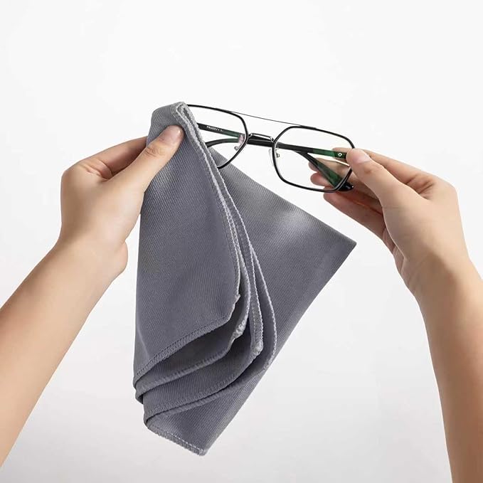 Microfiber Glass Cleaning Cloth 8 Pack, 16 Inch X 12 Inch, Lint Free Quickly - Image 5