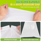SWIHELP Tall Kitchen Trash Bags 13 Gallon Garbage Bags 50 Liters Plastic Trash - Image 5