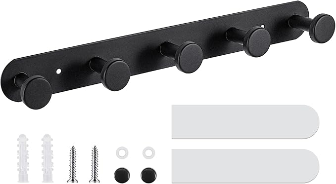 Coat Hooks Wall Mounted by Dntorx