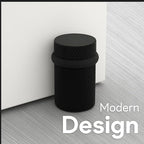 Mega Handles Knurled Floor Door Stopper, Quickly Installed Wall Protector - Image 6
