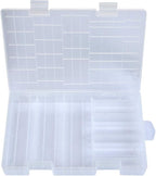 YXQ AA AAA Battery Storage Box Organizer Holder Clear Plastic Case Container - Image 6