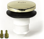 Toe Touch Bath Tub/Bathtub Drain Stopper Includes 3/8" and 5/16" Fittings by PermaFLOW