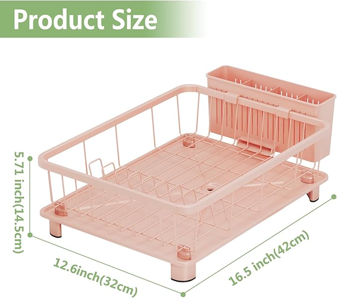 Pink Dish Drying Rack - Image 5