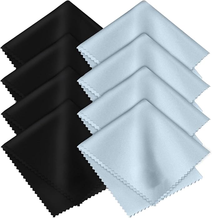 8-Pack Premium Microfiber Cleaning Cloths -Ultra-Soft, Streak-Free, Suitable by Unknown