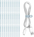 Donruby 30Pcs Silicone Cable Ties by Donruby