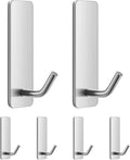 Small Self Adhesive Hooks for Walls No Damage, Sticky Hangers for Kitchen by Quavzotu