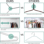 Metal Hangers Clothing Heavy Duty - Image 6