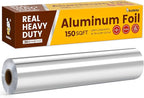 Katbite Aluminum Foil Roll, Heavy Duty 12inx150ft, 30 Micron Thick Strong Foils by katbite