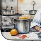 Caroline's Treasures DAC6269DDM Italian Greyhound The Chef Dish Drying Mat - Image 4