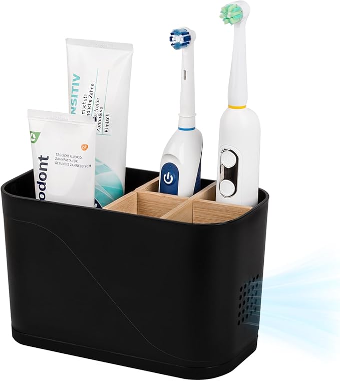 Toothbrush Holders for Bathrooms, Electric Tooth Brush Holder by Heagoale