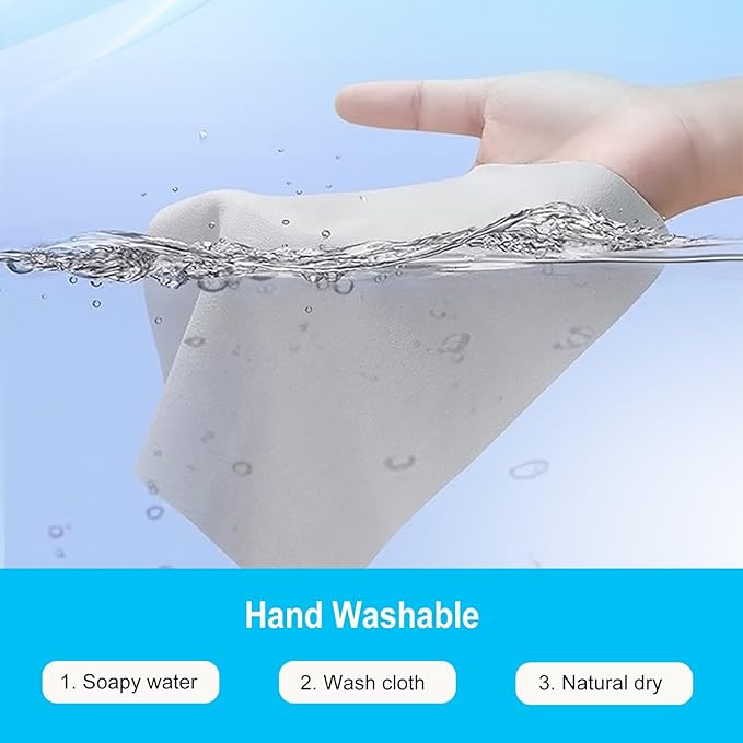 5 Pack Microfiber Cleaning Cloth, Lens Cleaning Cloth, Glasses Cloth Cell Phone - Image 6
