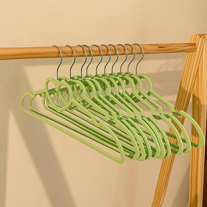 Plastic Hanger 20 Pack, Space Saving, Heart-Shaped, 360° Swivel Hook - Image 6