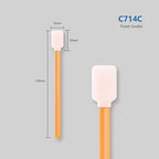 AAwipes Foam Sticks Cleaning Swabs Cleanroom Cleaning Swab Sponge Stick - Image 2
