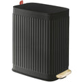 Small Bathroom Trash Can with Air Freshener Soft Close Lid, 6 Liter/ 1.6 Gallon by GloDeals
