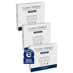 Clean Skin Club Clean Towels XL®, Travel Pack 100% USDA Biobased Disposable by CLEANSKINCLUB