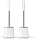 TRENTI Toilet Brush, Toilet Brush and Holder Set, Bristles Toilet Bowl Brush by TRENTI