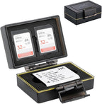 DB-110 LI-90B LI-92B Camera Battery Memory Card Storage Case Holder by JJC