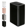 Sensor Trash Can with Butterfly Lid 2.6 Gallon Rectangular Automatic Garbage Can by SYNCVIBE