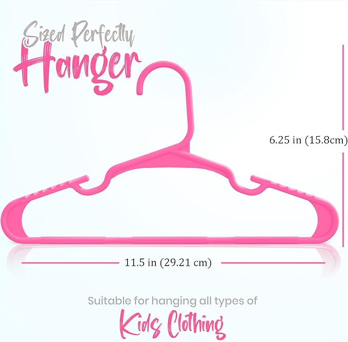 Utopia Home 20 Pack Kids Hangers - Image 3