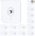 Uniclife 60 Pcs Self Adhesive Picture Hooks 33 Max lbs Load No Drill Screw by UnicLife