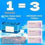 Disposable face towel, MIXUISEE thick and soft face towels, 100% cotton face - Image 3