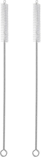 2 Drinking Straw Cleaning Brush Long by rawnori