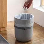 CHARMOUNT Drawstring 4 Gallon Trash Bags, Small Garbage Bags, Unscented Trash - Image 6