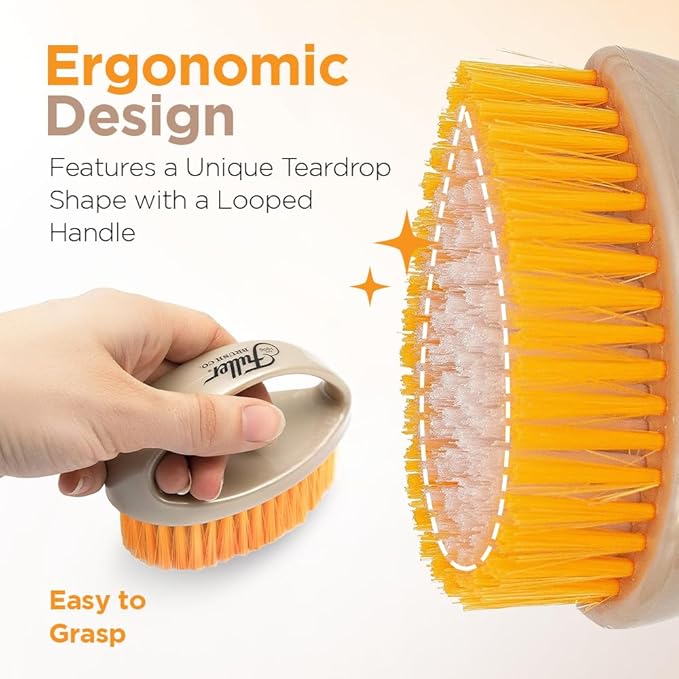 Fuller Brush Easy Hold Scrubby Brush – Ergonomic Non-Slip Grip Handle – Durable - Image 5