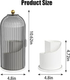 Concealed Toothbrush Holder, Rotating Bathroom Organizer Countertop, Toothbrush - Image 6