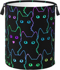 Funny Black Cats Laundry Hamper Bag by Unknown