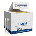 500 Count Cotton Swabs, Bamboo Cotton Swab by HMTM