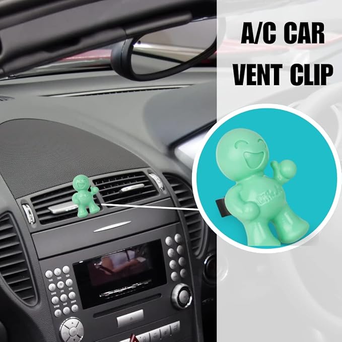 Little Joe 96406 Fresh Mint Scent Car Air Freshener Vent Clip, Fights Odors - Image 5