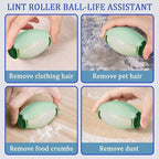 Reusable Lint Rollers for Pet Hair, Washable Sticky Roller for Clothes - Image 2