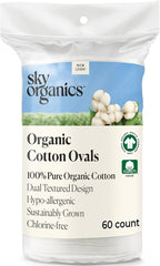 Sky Organics Organic Premium Cotton Large Pads by SkyOrganics