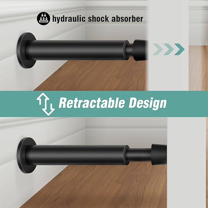 KOLAKO 20 Pack Black Door Stops - Image 5