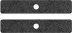 Kitchen Sink Splash Guard 2 PCS 30 Inch Sink Faucet Mat Splash Guard by Eyanle