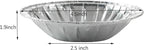 50 Pack - Pie Pans 4 inch, Mini Pie Tins HEAVY-DUTY Disposable Aluminum Foil - Image 2