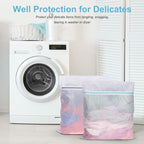 Tenn Well 3PCS Mesh Laundry Bags, 20 x 23 Inches Large Lingerie Bags - Image 6