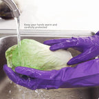 Alimat PluS 4PCS Reusable Cleaning Gloves Latex Free, Dishwashing Gloves - Image 6