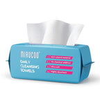 100 Sheet Daily Cleansing Towels Ultra Soft Dry Wipes by MIRUCOO
