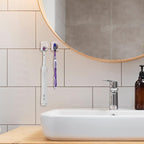 4 PCS Toothbrush Holder Wall Mounted - Image 6