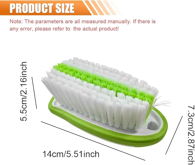 Car Carpet and Upholstery Cleaning Brush, Stiff Bristle Car Detailing Carpet - Image 2
