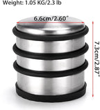 Sumnacon Heavy Duty Floor Door Stopper No Drill, Durability Stainless Steel - Image 3