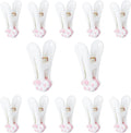 1 Set Pink Cat Paw Plastic Clothes Pegs 55x34mm Food Packaging/Towel Fixing by ITROLLE