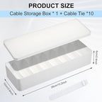 Tatuo 1 Pcs Cable Organizer Box - Image 2