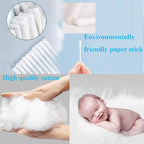 800 Pieces Cotton Swabs, Double Spiral Tipped - Image 2