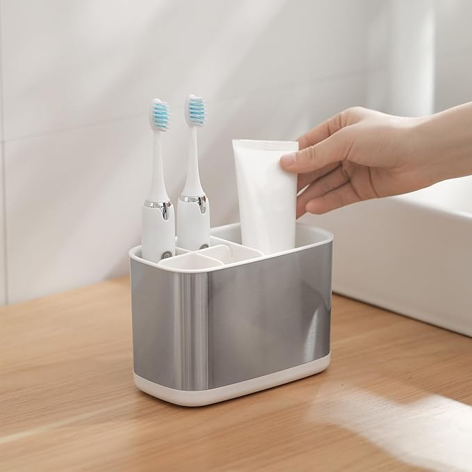 Colist Toothbrush Holder for Bathroom Stainless Steel Detachable Electric - Image 6