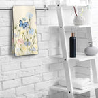 Watercolor Floral Hand Towels, 2 Packs 28.7X 13.7 Inch Spring Summer Bathroom - Image 5
