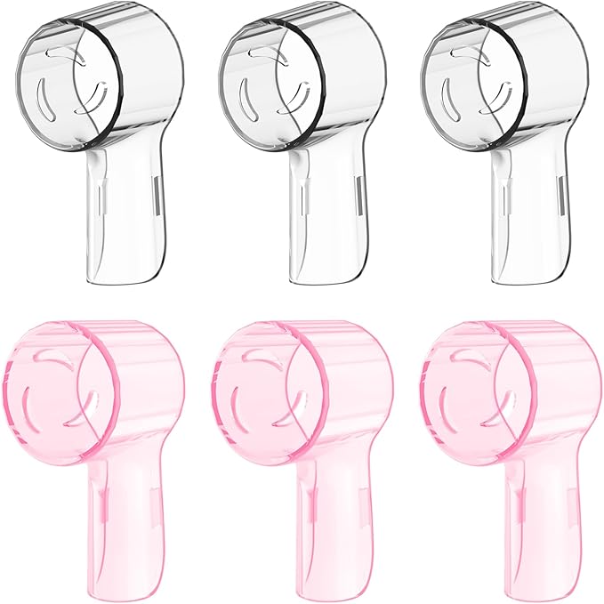 6 Pack Toothbrush Dustproof Cover Compatible by HSYTEK